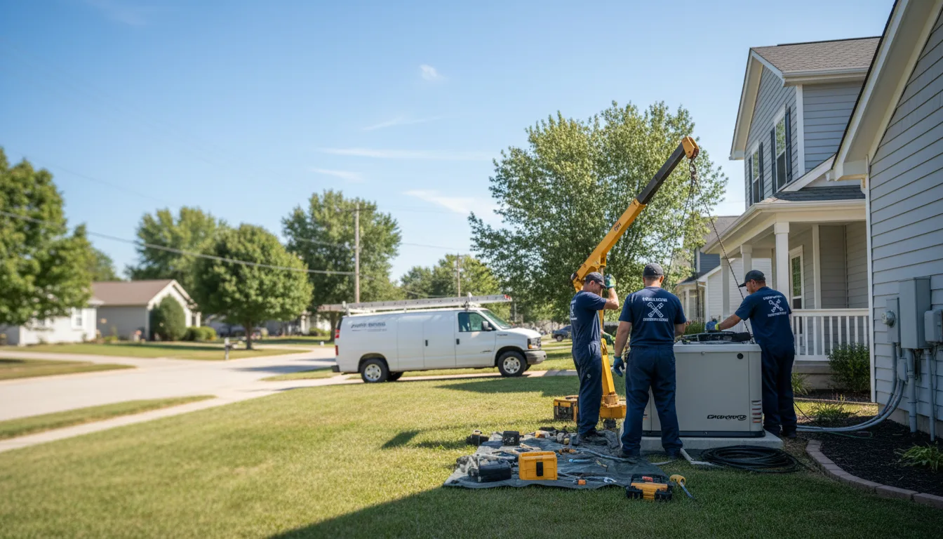 Generator Installation in Chautauqua, KS near me